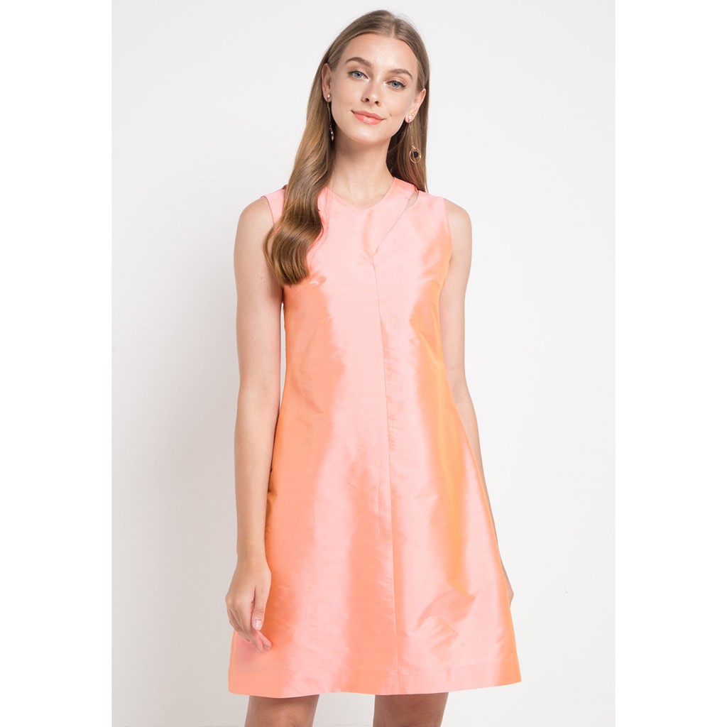 ETOILE D'ELFAS DRESS CHRYSANT TAFFETA