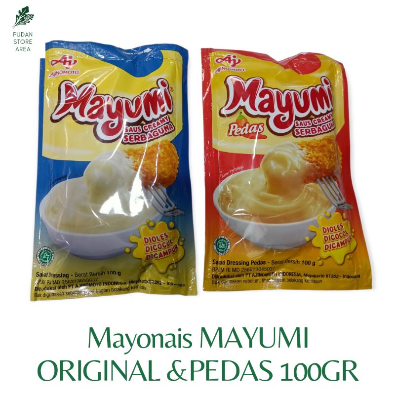 

MAYONAIS "MAYUMI" PEDAS & ORIGINAL 100GR