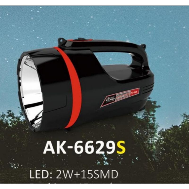 Senter cas led Senter cas led + emergency AOKI 6629S