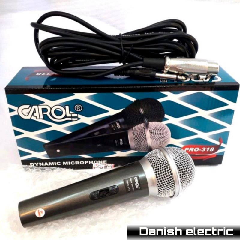 mic,mik,mix,Microphone,mikrofon kabel carol pro 318,mic kabel,tali harga murah bagus suara jernih,au