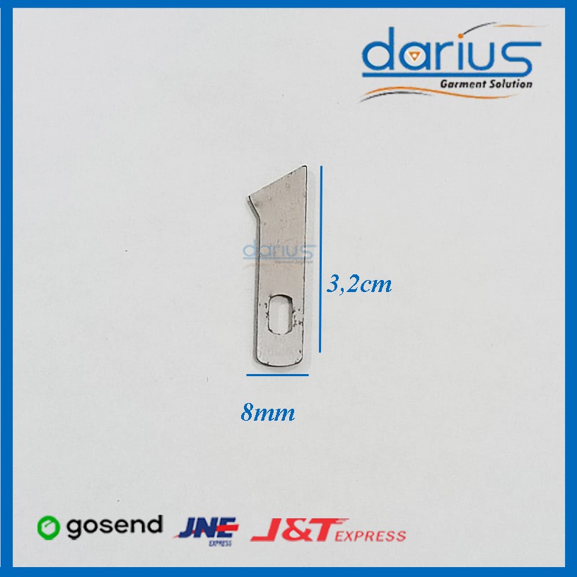 Pisau mesin portable juki mo-50E/ Sparepart mesin obras portable