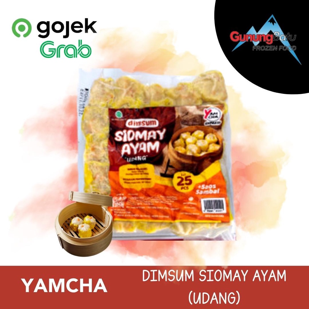 

YAMCHA DIMSUM SIOMAY AYAM (UDANG) ISI 25 PCS