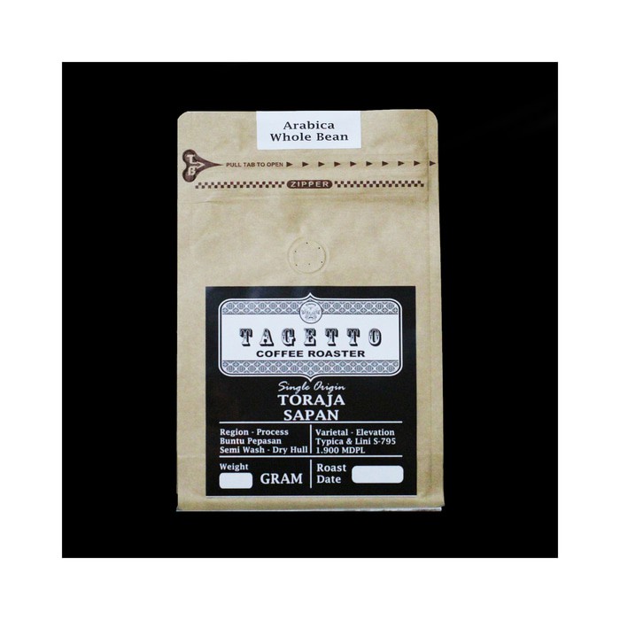 

KOPI ARABIKA TORAJA SAPAN 1KG BIJI ATAU BUBUK SPECIALTY ARABICA COFFEE