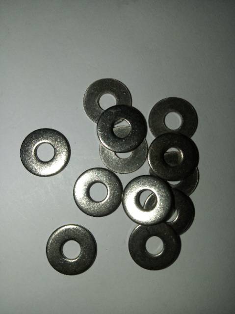 Ring flat lebar M4 stainless 304