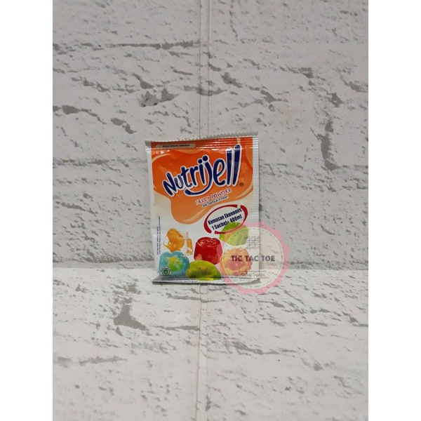 nutrijell eco orange sachet 10gr /nutrijell sachet/nutrijell eco jeruk sachet