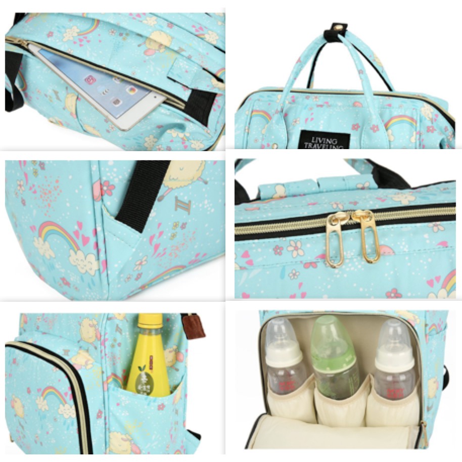 WYK54 Tas Bayi Ransel Wanita  Diaper Bagpack Ibu Anak Bayi Impor Trend TKM