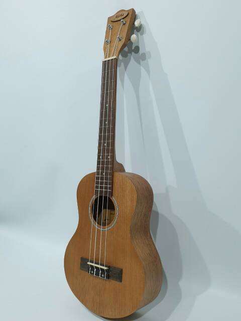 Ukulele Tenor Merk Aloha Original Ukuran 25 Inc Tipe AL-25 NS Warna Coklat Tua Murah Jakarta