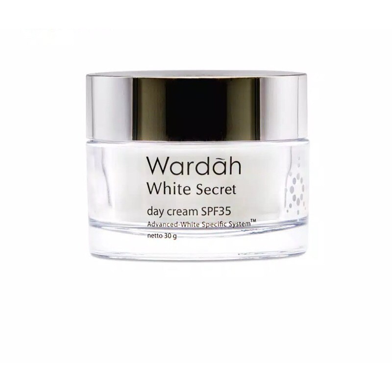 wardah white secret day cream
