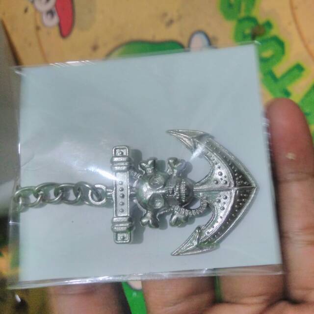 gantubgan kunci jangkar timah mengkilap