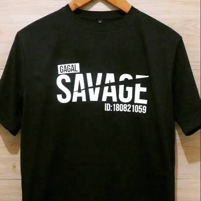 KAOS GAGAL SAVAGE - BAJU GAME GAGAL SAVAGE FF