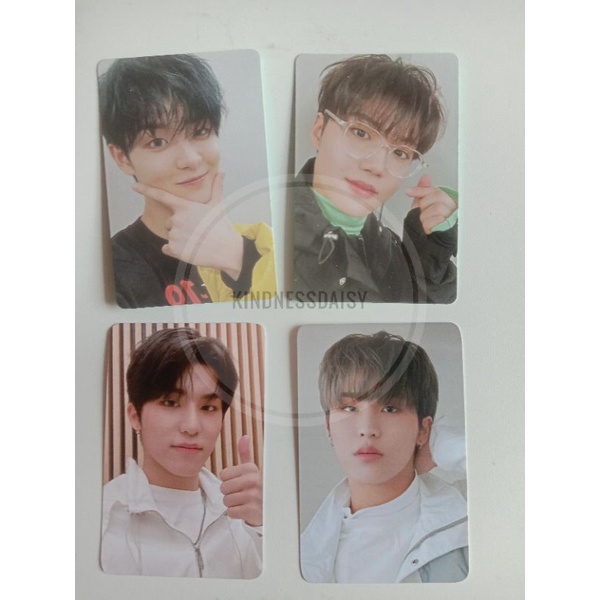 wts photocard treasure the second step(jeongwoo, jihoon, doyoung)