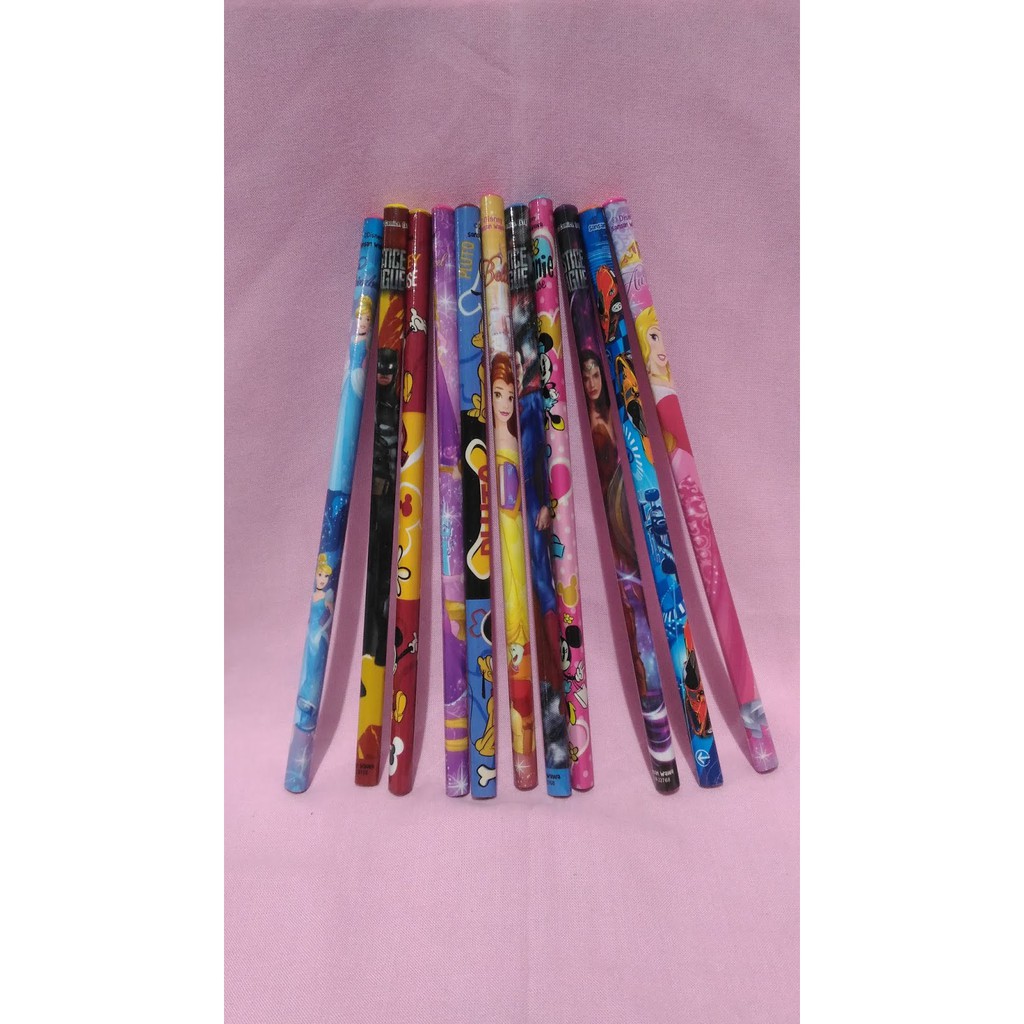 

Pensil Kayu Serut Gambar Lucu Fancy Disney Karakter 1 lusin Bagus Murah READY STOCK