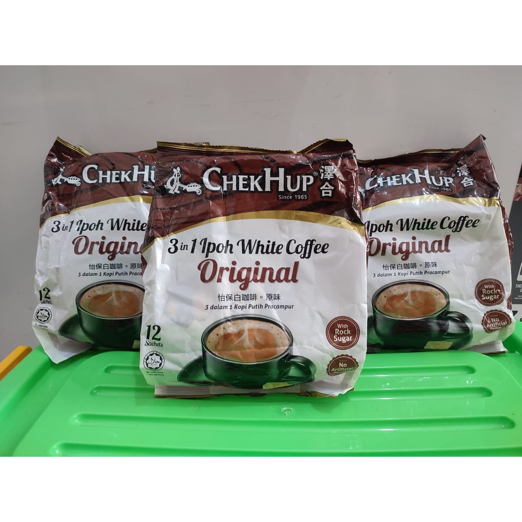 

ChekHup ipoh white coffee , original , king - 2in1 / malaysia