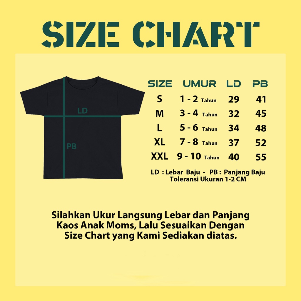 KAOS ANAK POLOS KAOS POLOS BASIC COTTON COMBED 30S 1-10 TAHUN PEREMPUAN LAKI-LAKI POLOSAN KAOS POLOS SENJA