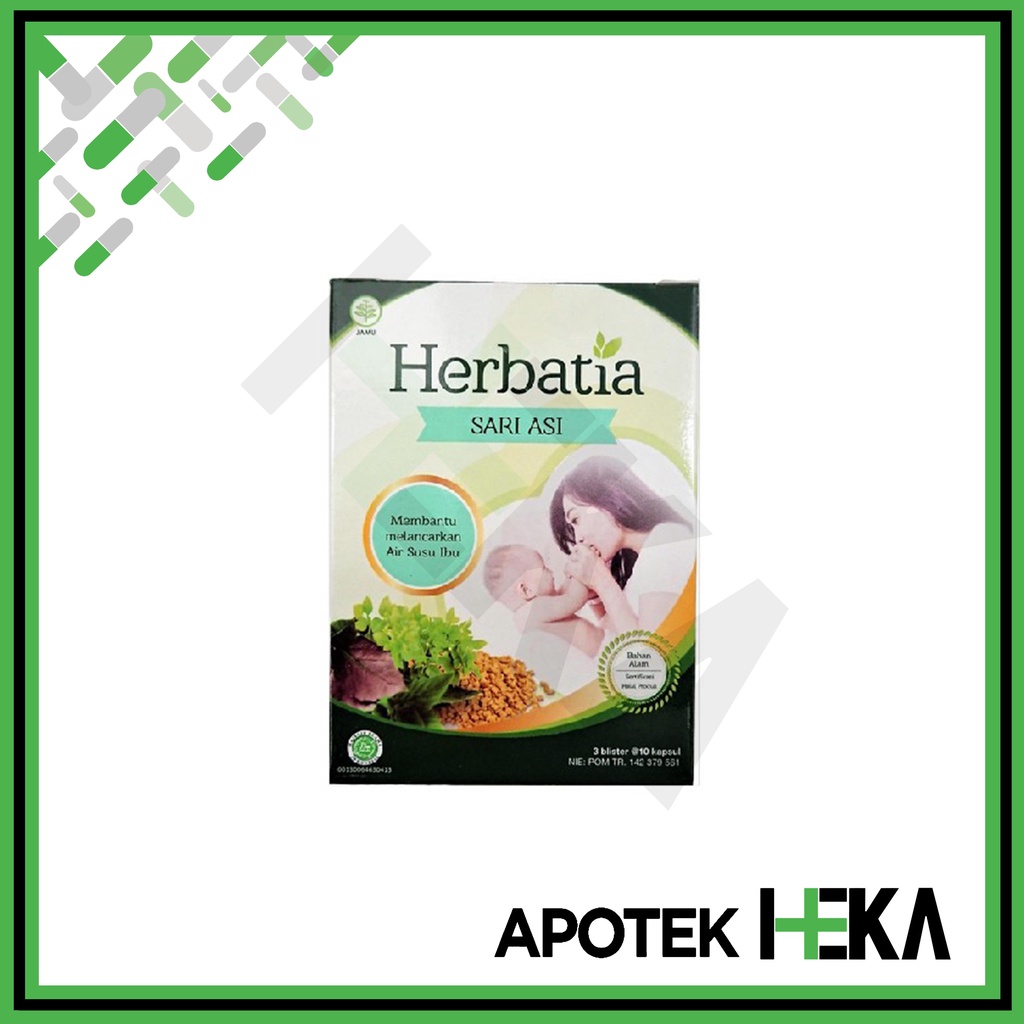 Herbatia Sari Asi 3x10 Kapsul - Membantu Melancarkan Asi (SEMARANG)