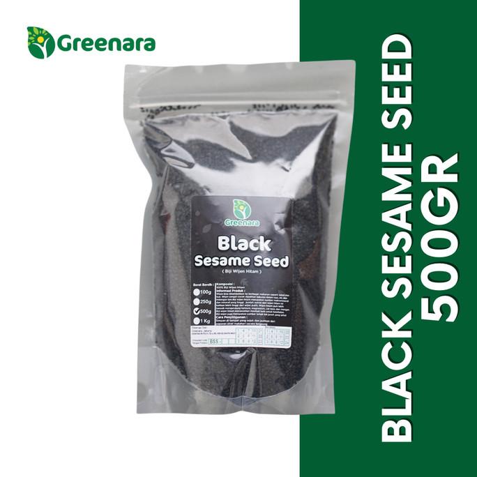 

PROMO TERMURAH Wijen Hitam / Black Sesame Seed 500gr AP153