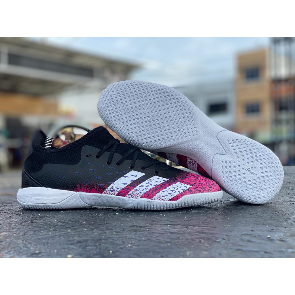 Futsal Adidas Predator Freak.3 Low IN - Core Black White Shock Pink