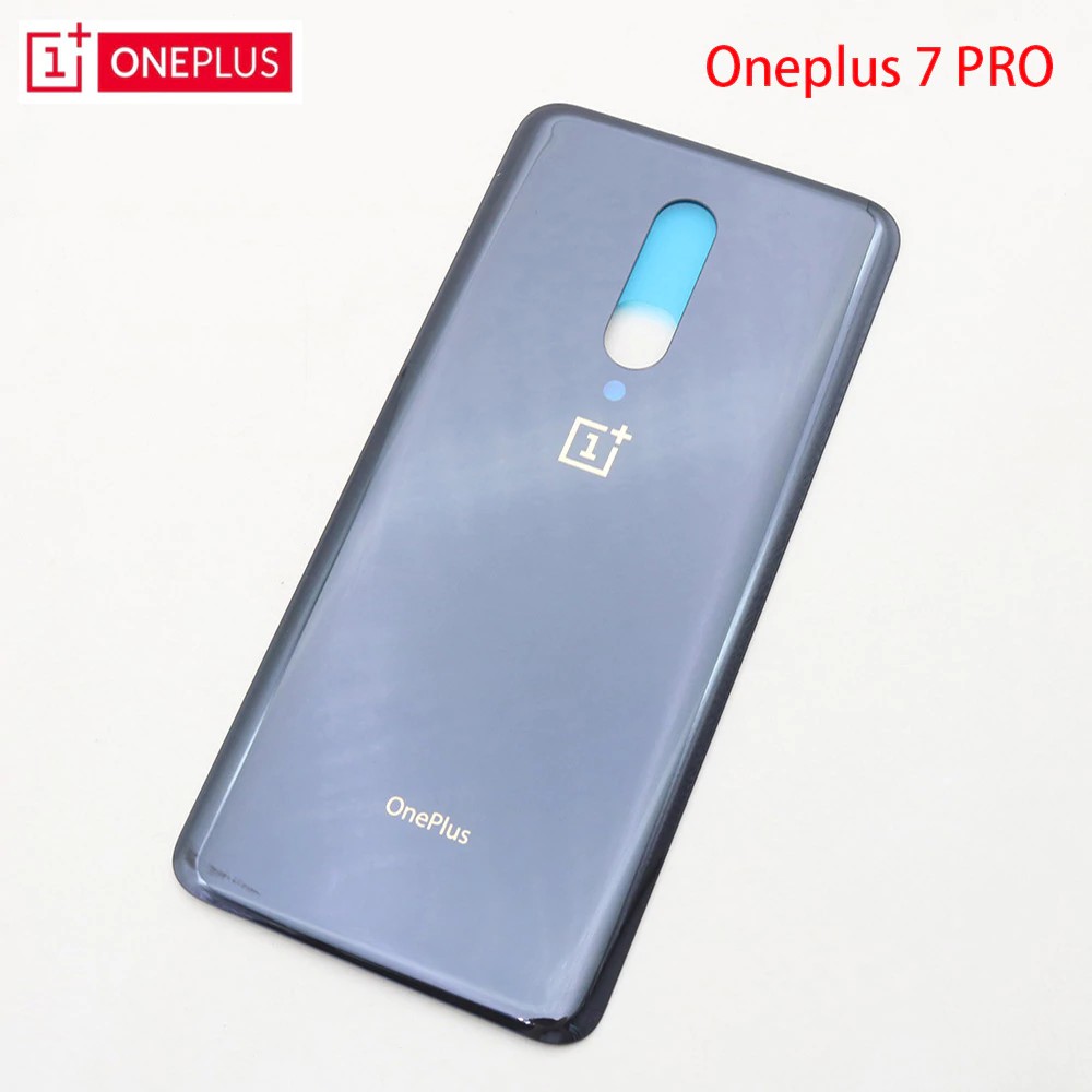 Original 3D Glass Oneplus 7 Pro Battery Door Case Back Cover Rear Phone Housing Case For One Plus