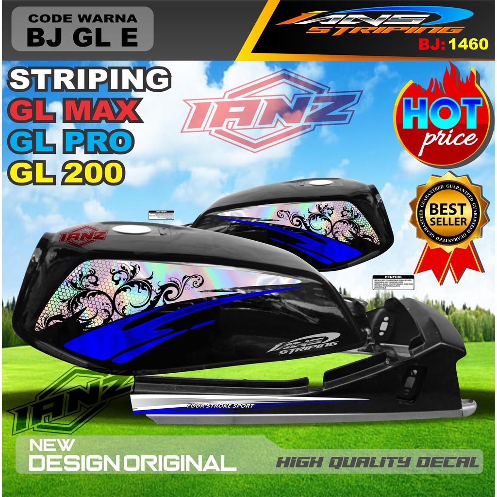 STIKER STRIPING GL PRO VARIASI HOLOGRAM / STRIPING GL PRO MAX VARIASI HOLOGRAM / STRIPING GL