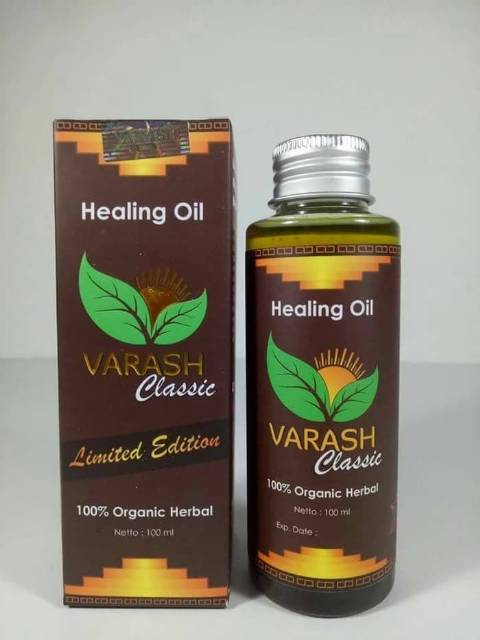 Varash Classic Healing Oil Original 100 Minyak Varash Asli 100 Ml Shopee Indonesia