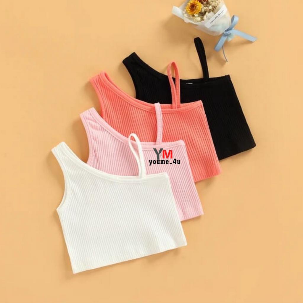 Baju Anak Perempuan Bayi Balita Mode 2-8 Tahun Atasan Bahu Bolong