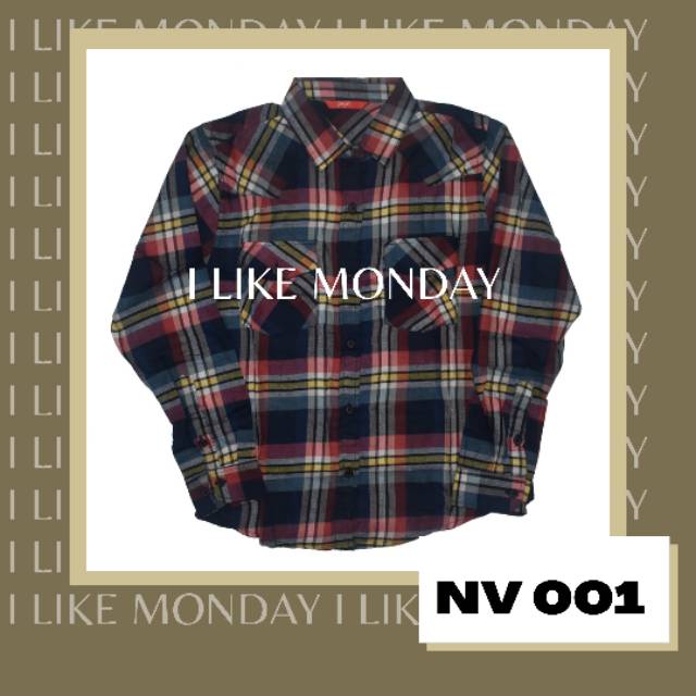 KEMEJA FLANNEL UNISEX NV-001