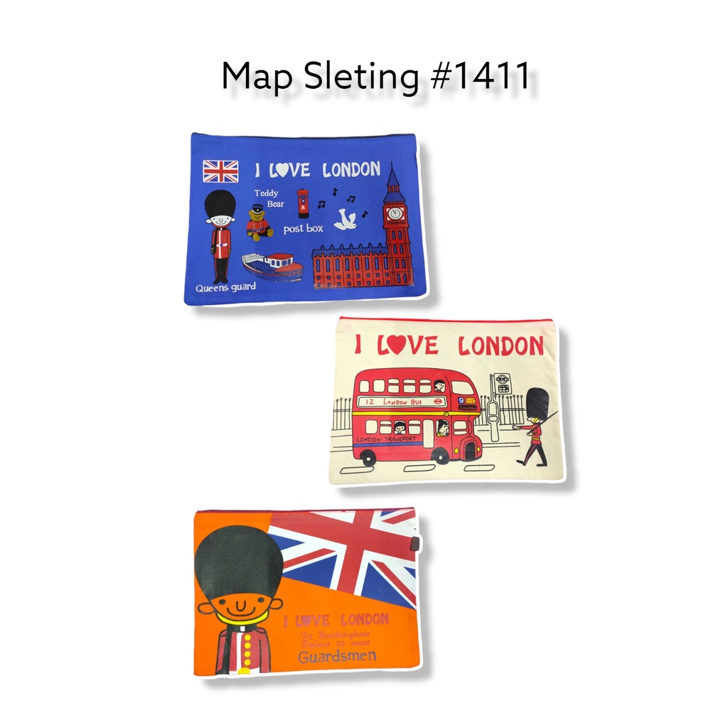 

Map Dokumen Love London #1411 Polyester Resleting – Satuan SHESB