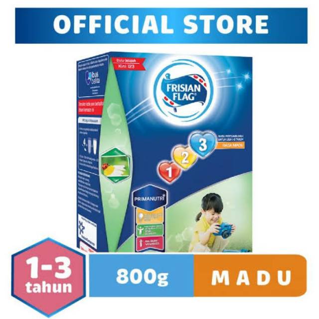 

Frisian Flag 123 800gr Madu, vanila, cokelat