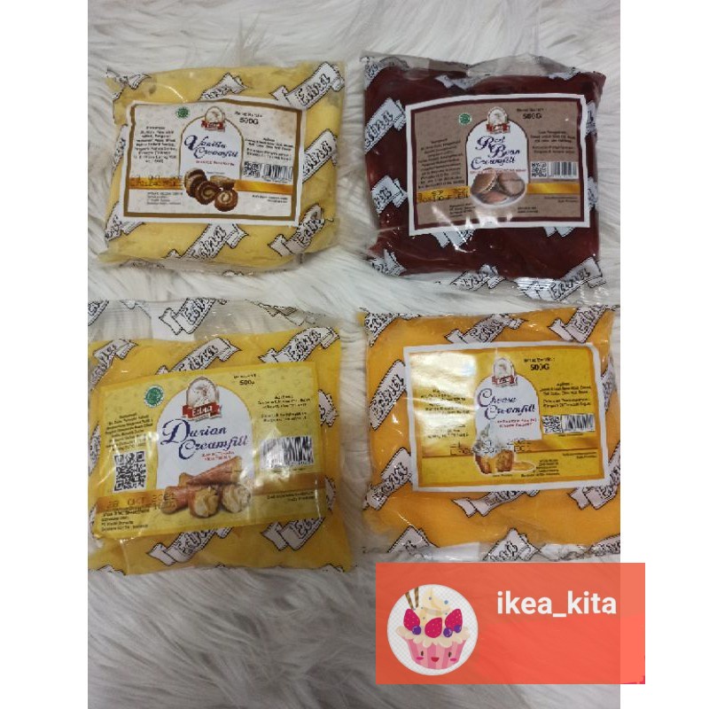 

EDNA CREAM FILING 500GR (BKN REPACK)