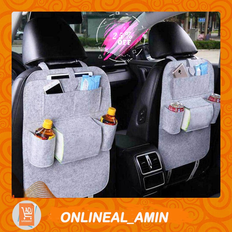 Car Seat Organizer Belakang Jok / Car seat organizer