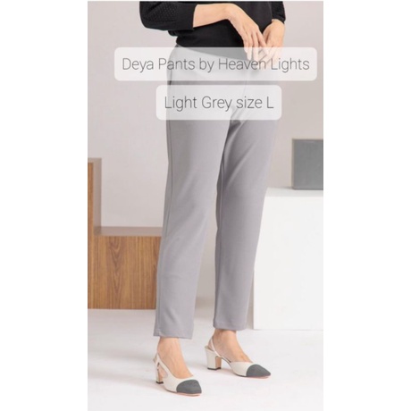 Deya Pants by Heaven Lights, size L, Light Grey ~ready soon~