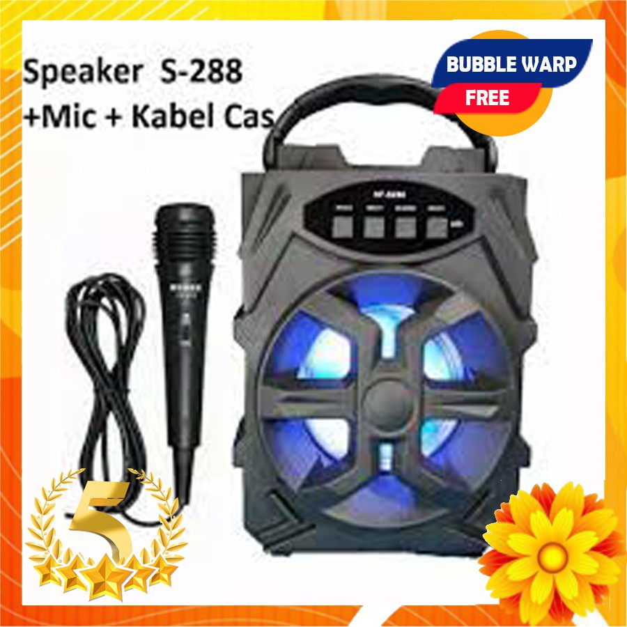 Speaker Bluetooth plus mic s289