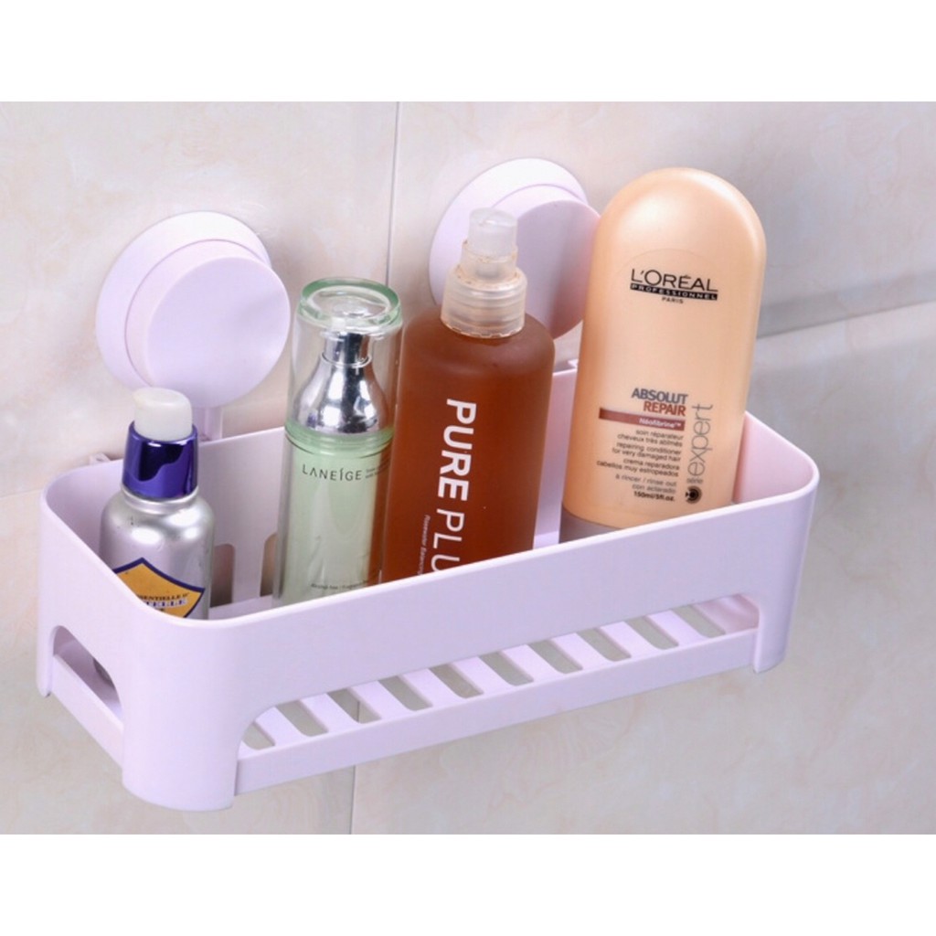 rak sabun dan shampo / bathroom shelves / rak gantung serbaguna