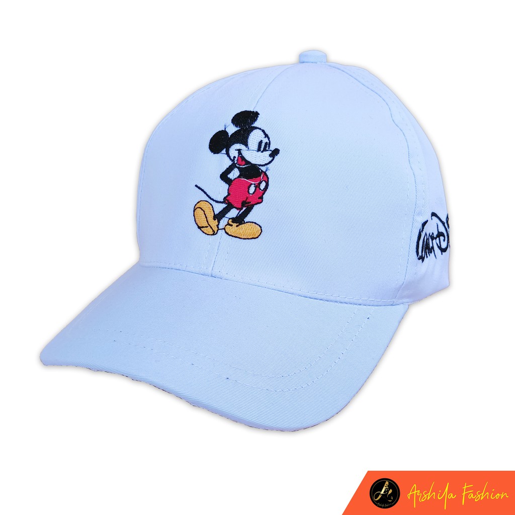 Topi Baseball Anak Bordir M2 MM002 Drill / Arshila_fashion