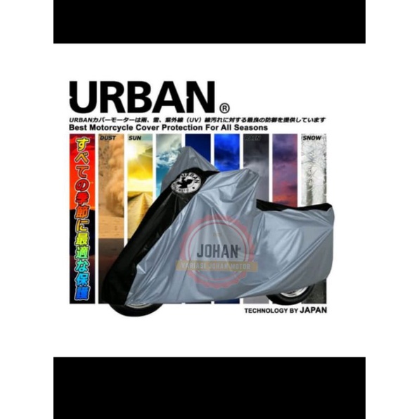 jas hujan motor urban/cover motor urban /sarung motor urban surabaya