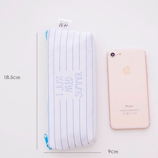 Tempat Pensil Biru Simple Minimalis-5