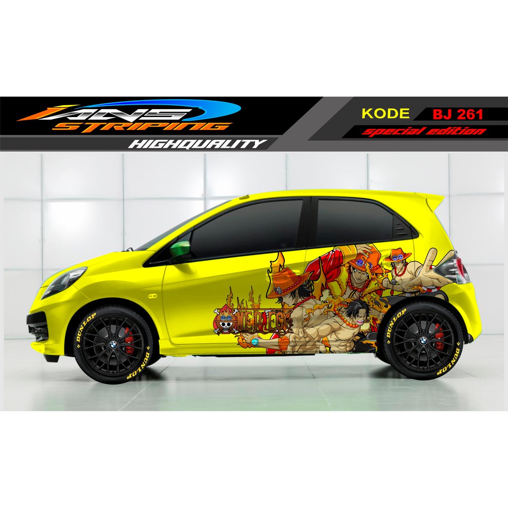 DECAL STICKER MOBIL BRIO, AGYA, JAZZ, KARIMUN, YARIS, MOBILIO / STICKER MOBIL