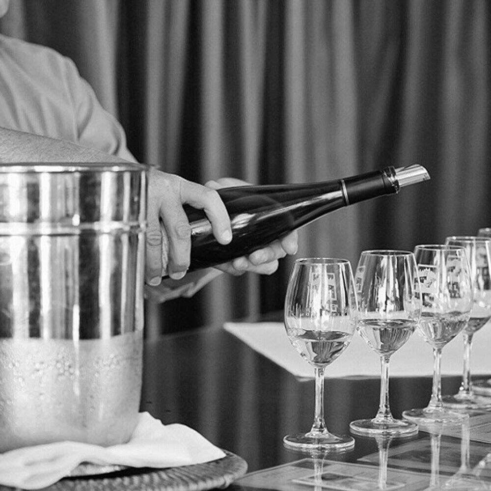 REBUY Wine Pourer Lipat 3inch Drip-proof Aluminium Foil Disk Alat Bar Botol Wine