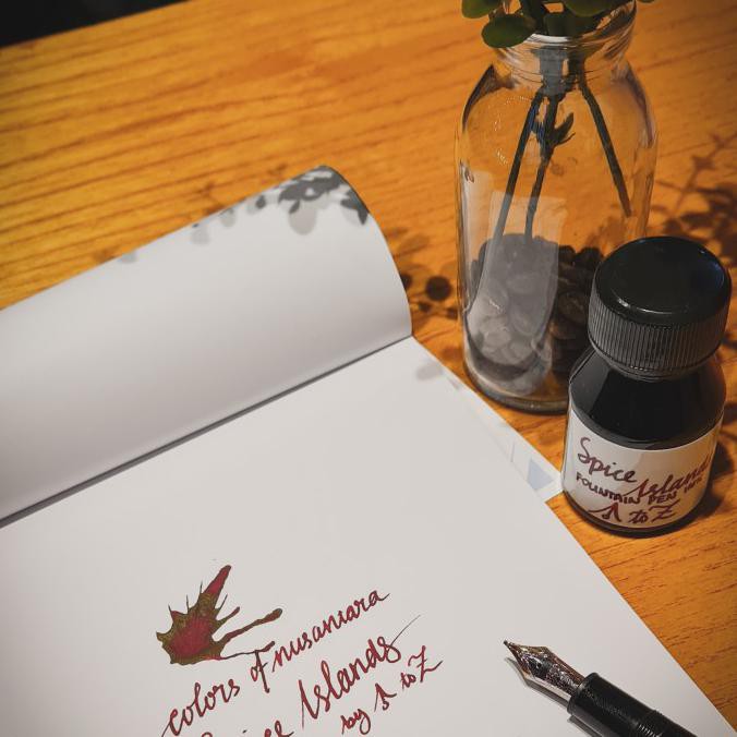 

Promo Bulan Ini A To Z Colors Of Nusantara Fountain Pen Ink Refill 30Ml Bottle - Natuna Seas
