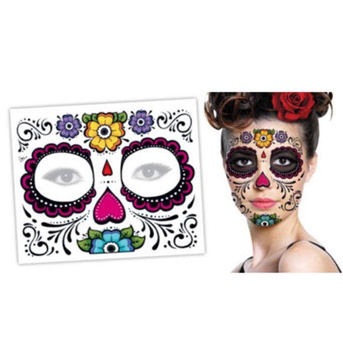 sticker wajah halloween