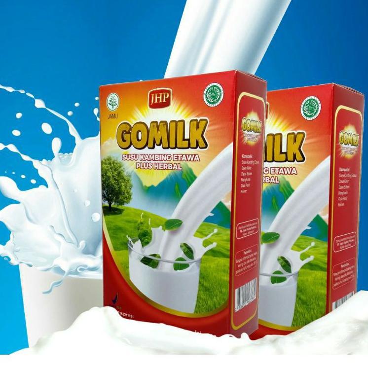 

GOMILK susu kambing etawa plus herbal original 100% Model Baru