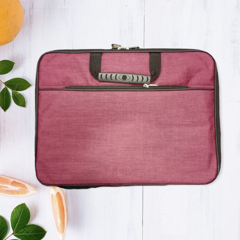 Tas Softcase Jinjing Laptop 14 inch Premium Bahan Kanvas