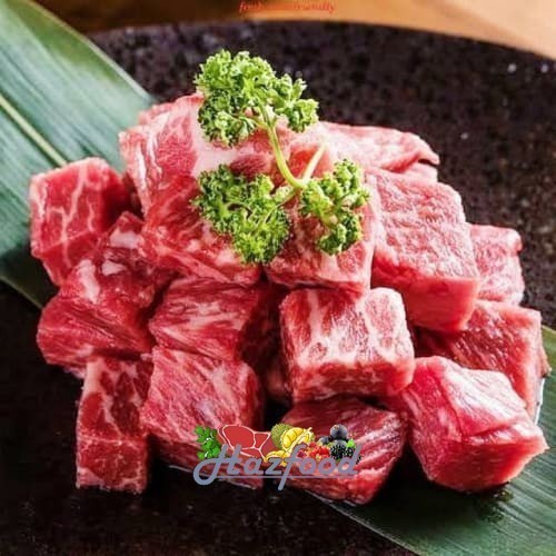 

Ryou Saikoro Beef Steak 500 Gram ( Premium Beef )