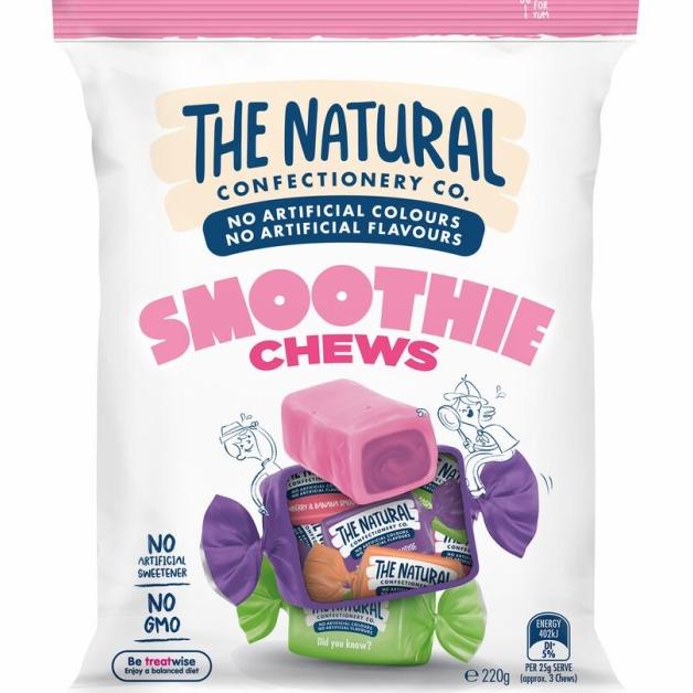 

The Natural Confectionery Smoothie Chews 220 Gram