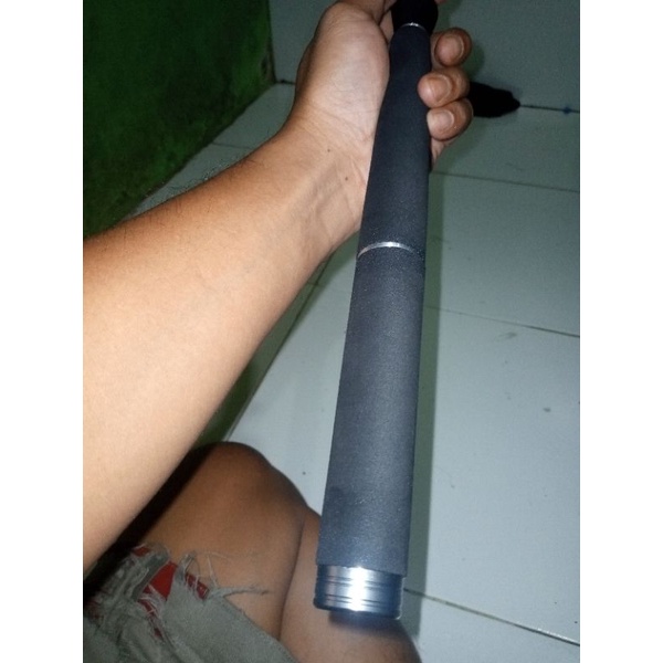 Joran custom One piece ulir merah (tanpa sambungan)