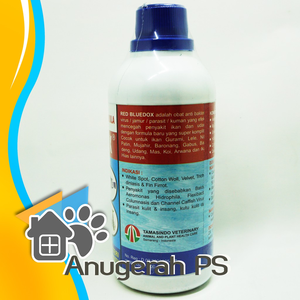 Red Bluedox 500 Ml Obat Ikan Anti Jamur Parasit Bakteri Shopee Indonesia