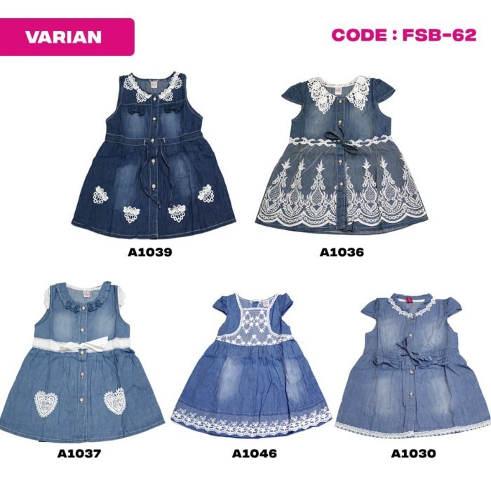 BAJU FASHION DRESS ANAK PEREMPUAN A