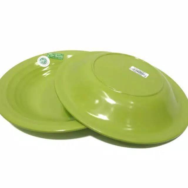 piring melamin ulir ukuran 10 2 kilo 1lusin ..