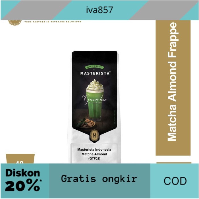 

PROMO Bubuk Minuman Matcha Almond 800 gr GRATIS ONGKIR