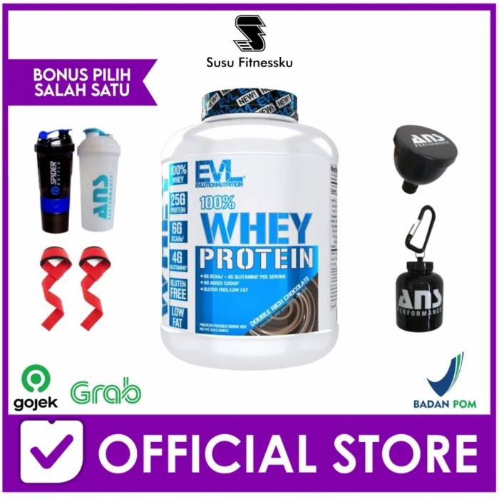 

EVL Whey Protein 100% 5 Lb - Vanila, Bonus Shaker Suplemen Whey Protein Penambah Berat Badan Carnivor On Tanpa Olahraga Penggemuk B9H4P0G9Y9 Protein Isolate Susu Fitness Penggemuk Gold Pro Whey Capsul Otot Hydro Whey Isolate Suplemen Pembentuk Otot Perut